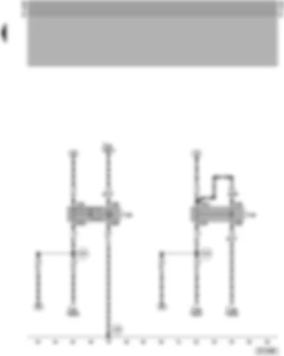 Wiring Diagram  SEAT ALHAMBRA 1998 - Air conditioner cut-out