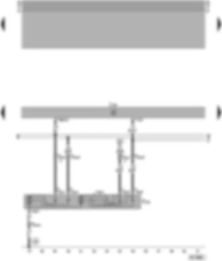 Wiring Diagram  SEAT ALHAMBRA 1996 - Central locking system control unit - rear left central locking actuator