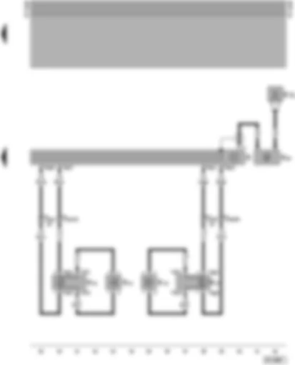 Wiring Diagram  SEAT ALHAMBRA 1998 - Radio - rear loudspeaker - electronically amplified windscreen aerial