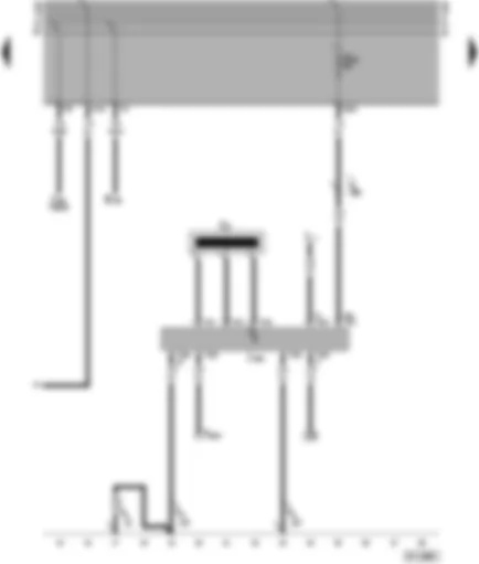 Wiring Diagram  SEAT ALHAMBRA 1997 - Immobilizer