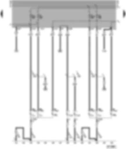 Wiring Diagram  SEAT ALHAMBRA 1998 - Headlights - side light - fog lights