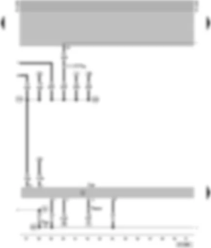 Wiring Diagram  SEAT ALHAMBRA 1997 - Front right electric window control unit with motor