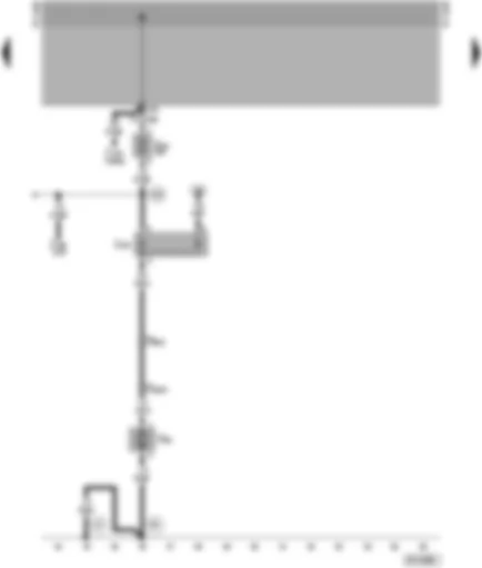 Wiring Diagram  SEAT ALHAMBRA 1996 - Coolant run-on blocking diodes - coolant circulation pump