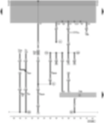 Wiring Diagram  SEAT ALHAMBRA 1996 - Front right electric window control unit with motor - electric window thermo fuse