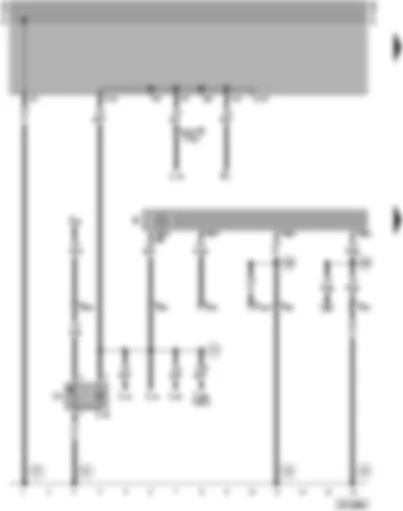 Wiring Diagram  SEAT ALHAMBRA 1998 - Radio - cigarette lighter