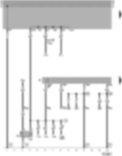 Wiring Diagram  SEAT ALHAMBRA 1997 - Radio - cigarette lighter