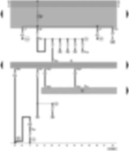 Wiring Diagram  SEAT ALHAMBRA 1998 - Radio - amplifier