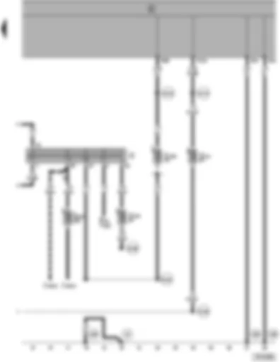 Wiring Diagram  SEAT ALHAMBRA 2000 - Ignition/starter switch