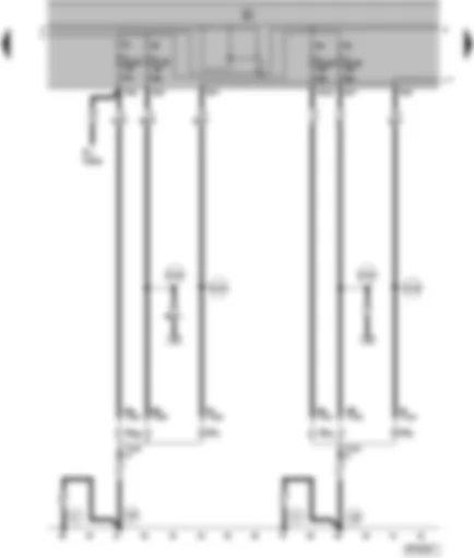 Wiring Diagram  SEAT ALHAMBRA 2000 - Headlights - side lights