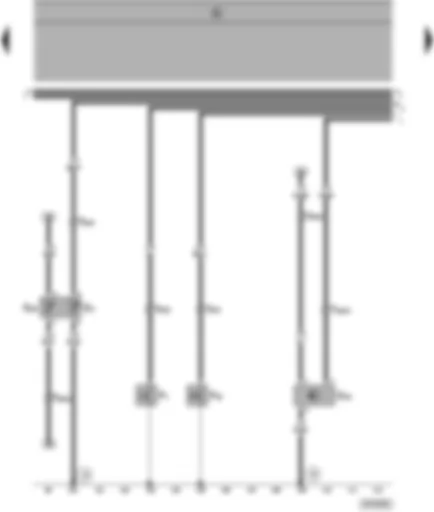 Wiring Diagram  SEAT ALHAMBRA 1998 - Oil pressure switch - speedometer sender - coolant temperature sender