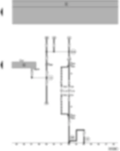 Wiring Diagram  SEAT ALHAMBRA 2000 - Automatic gearbox control unit - selector lever illumination