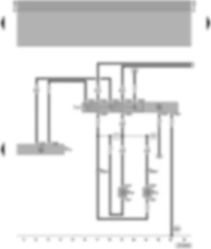 Wiring Diagram  SEAT ALHAMBRA 1998 - Amplifier - radio/telephone loudspeaker change-over relay
