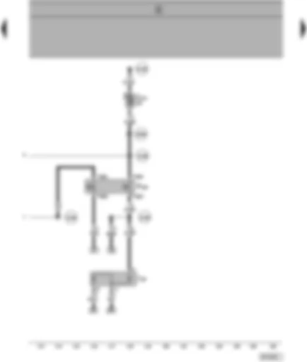 Wiring Diagram  SEAT ALHAMBRA 1998 - Air conditioner pressure switch - diode