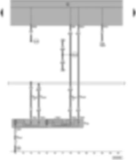 Wiring Diagram  SEAT ALHAMBRA 1998 - Central locking actuator - rear left