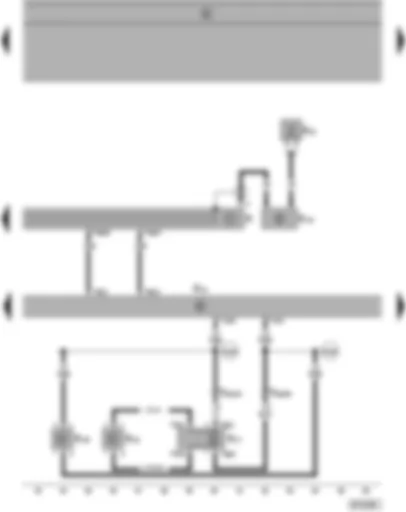 Wiring Diagram  SEAT ALHAMBRA 1999 - Radio - amplifier - loudspeaker - rear right - electronic amplified window aerial