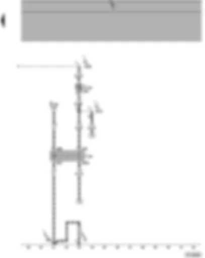 Wiring Diagram  SEAT ALHAMBRA 1998 - Switch-off via heated windscreen