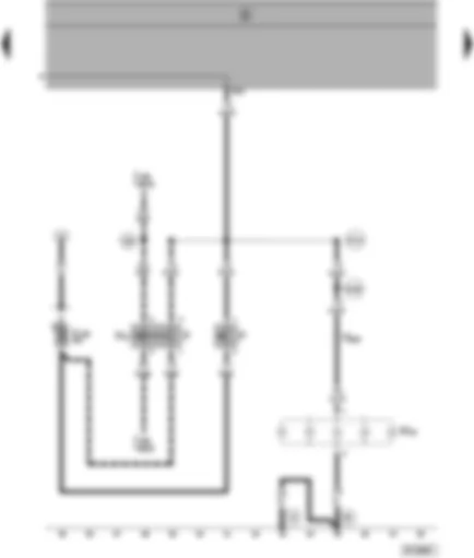 Wiring Diagram  SEAT ALHAMBRA 1998 - High level brake ligh - brake light switch - brake pedal switch