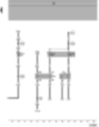 Wiring Diagram  SEAT ALHAMBRA 2000 - Radiator fan run-on relay - thermo-switch