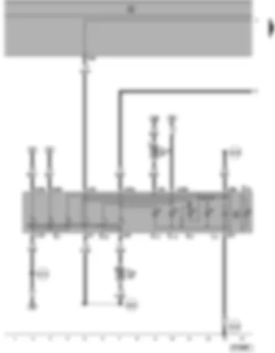 Wiring Diagram  SEAT ALHAMBRA 1999 - Lighting switch