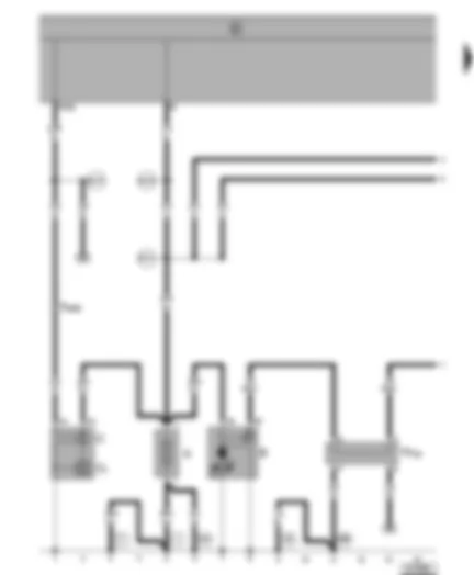 Wiring Diagram  SEAT ALHAMBRA 1999 - Battery - starter - alternator