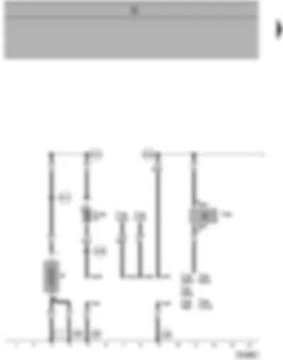 Wiring Diagram  SEAT ALHAMBRA 1999 - self-diagnosis connection