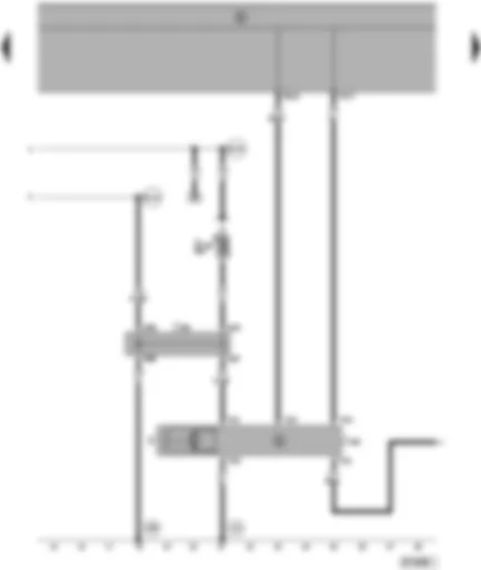 Wiring Diagram  SEAT ALHAMBRA 1999 - Front and rear wash/wipe system