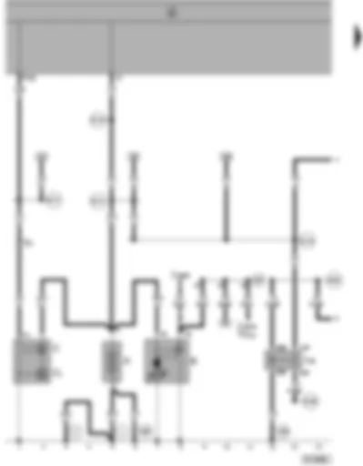 Wiring Diagram  SEAT ALHAMBRA 1999 - Battery - starter - alternator - X contact relief relay