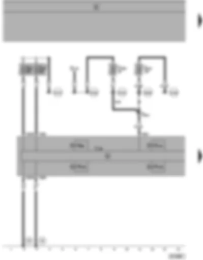 Wiring Diagram  SEAT ALHAMBRA 1998 - ABS/ABS with EDL control unit - ABS valves