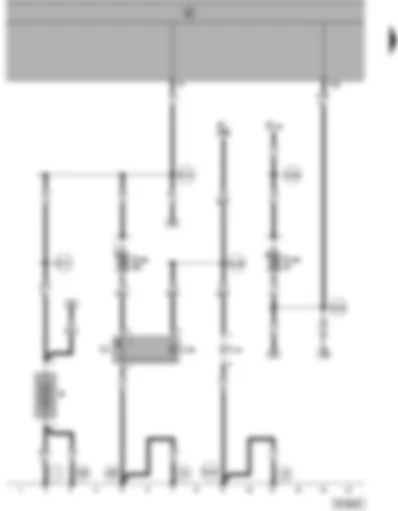 Wiring Diagram  SEAT ALHAMBRA 1998 - Battery - cigarette lighter