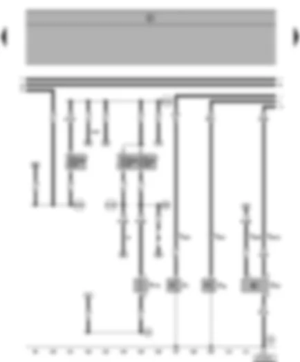 Wiring Diagram  SEAT ALHAMBRA 2000 - Speedometer sender - oil pressure switch - heater element (crankcase breather)