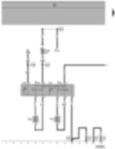 Wiring Diagram  SEAT ALHAMBRA 1998 - Switches and engines rear vent wing window