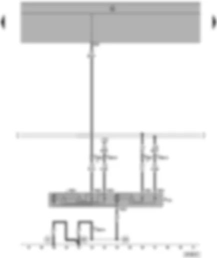 Wiring Diagram  SEAT ALHAMBRA 1998 - Central locking actuator - front right