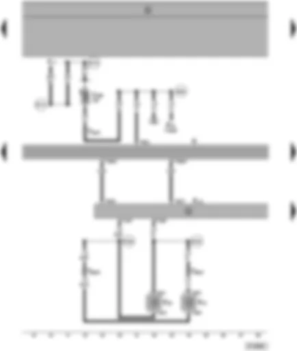 Wiring Diagram  SEAT ALHAMBRA 2000 - Radio - amplifier - loudspeaker front left