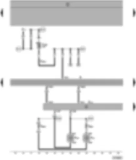 Wiring Diagram  SEAT ALHAMBRA 1999 - Radio - amplifier - loudspeaker front left