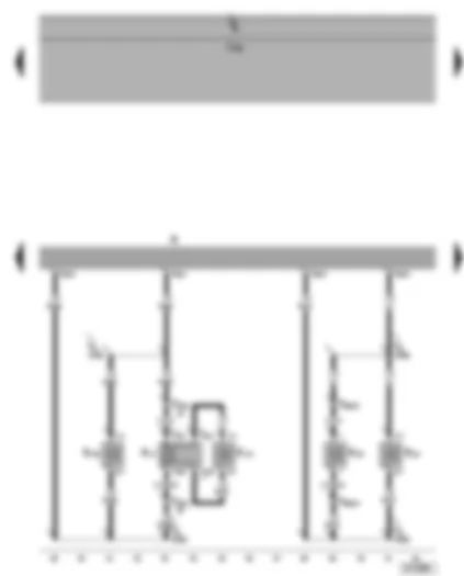 Wiring Diagram  SEAT ALHAMBRA 2005 - Radio - front right loudspeaker - rear right loudspeaker
