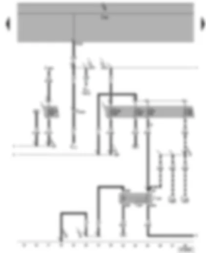 Wiring Diagram  SEAT ALHAMBRA 2001 - Additional water heater coolant circuit valve relay