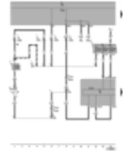 Wiring Diagram  SEAT ALHAMBRA 2001 - ABS for control unit - brake light switch