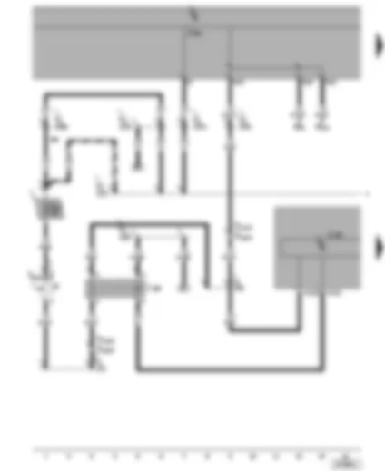Wiring Diagram  SEAT ALHAMBRA 2001 - ABS with EDL/ TCS/ ESP control unit - brake light suppression relay - brake light switch