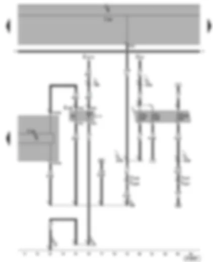 Wiring Diagram  SEAT ALHAMBRA 2001 - ABS with EDL/ TCS/ ESP control unit - TCS/ESP button