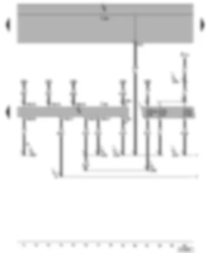 Wiring Diagram  SEAT ALHAMBRA 2001 - Climatronic control unit