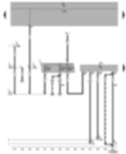 Wiring Diagram  SEAT ALHAMBRA 2002 - Radiator fan relay