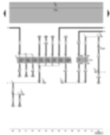 Wiring Diagram  SEAT ALHAMBRA 2001 - Motronic current supply relay