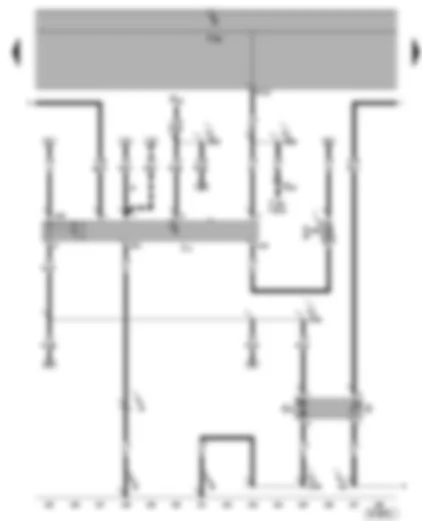 Wiring Diagram  SEAT ALHAMBRA 2003 - Fuel pump relay - fuel gauge sender - fuel pump