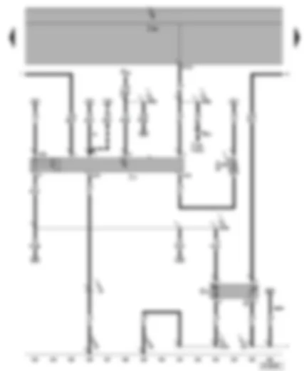 Wiring Diagram  SEAT ALHAMBRA 2001 - Fuel pump relay - fuel gauge sender - fuel pump