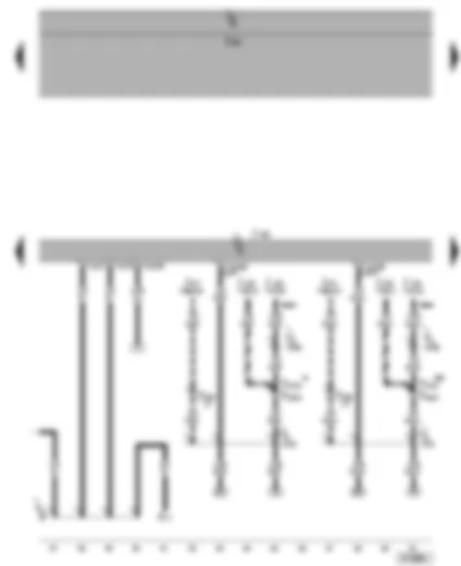 Wiring Diagram  SEAT ALHAMBRA 2002 - Motronic control unit