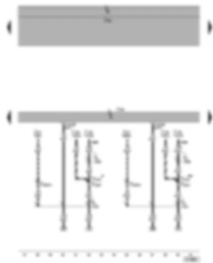 Wiring Diagram  SEAT ALHAMBRA 2003 - Motronic control unit