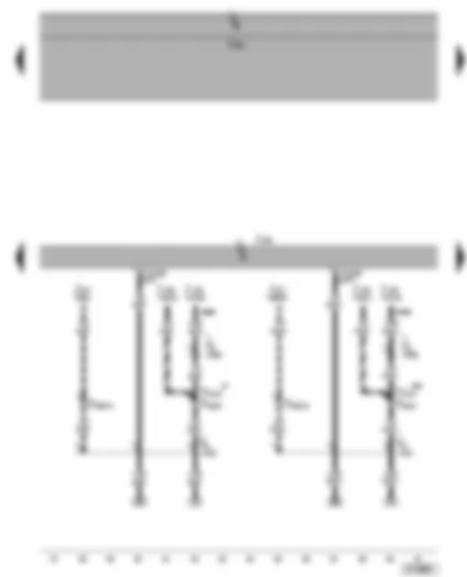 Wiring Diagram  SEAT ALHAMBRA 2002 - Motronic control unit