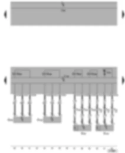 Wiring Diagram  SEAT ALHAMBRA 2001 - ABS with EDL/ TCS/ ESP control unit - lateral acceleration sender - brake pressure sender - yaw rate sender - ABS hydraulic pump