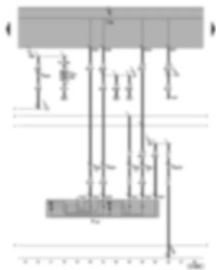 Wiring Diagram  SEAT ALHAMBRA 2002 - Rear left central locking actuator