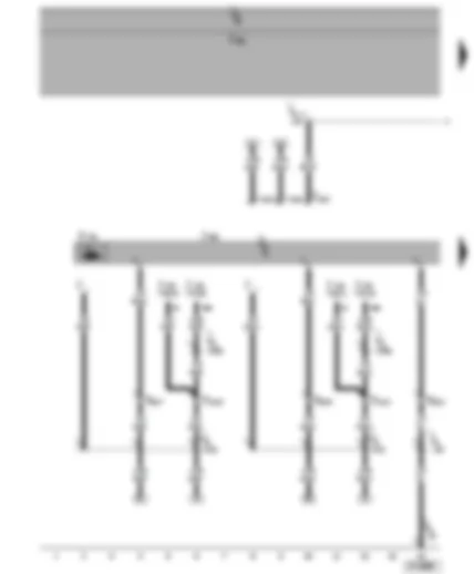 Wiring Diagram  SEAT ALHAMBRA 2001 - Four-wheel drive control unit - haldex coupling pump